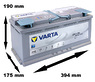 Varta AGM Start Stop H15 105Ah