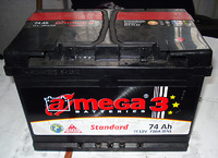 A-Mega 3 74Ah R+